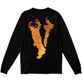 Vlone Flaming Friends Sweatshirt – Black